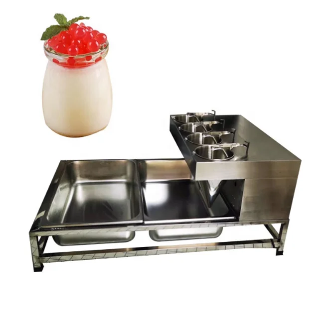 Automatic Small Bubble Tea Equipment Single and Four Head Popping Boba Making Machine Mini Boba Molding Machine