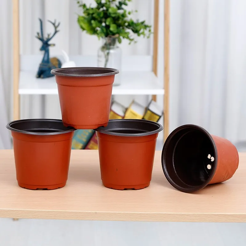 Outdoor Cactus Outdoor Plastic Nursery Plant Garden Flower Pots For
