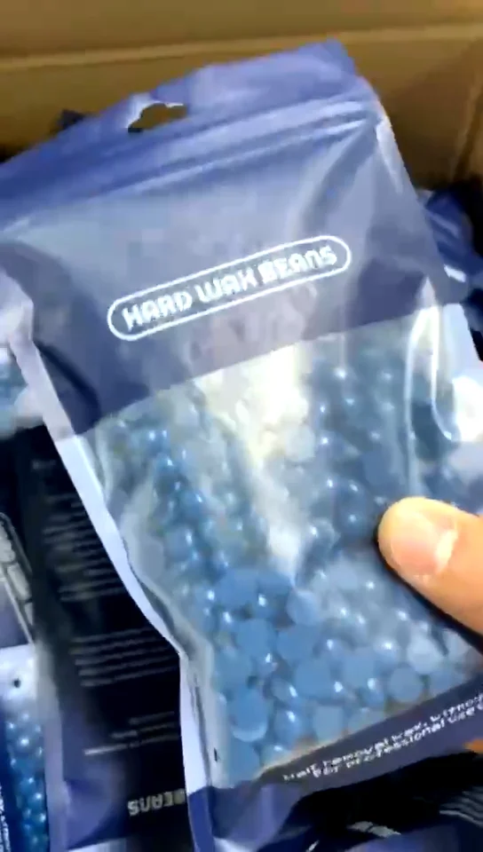 Wholesale Custom 100g 500g 1kg Wax Beads Organic Depilatory Hard Wax Beans Hair Removal Wax