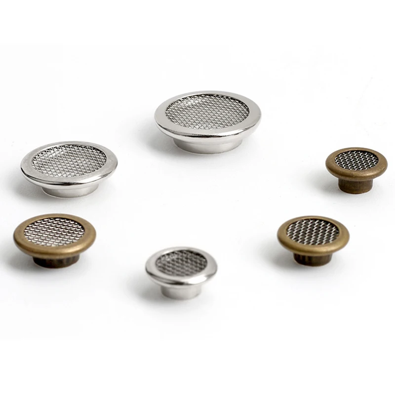 Круглые металлические латунные сетчатые люверсы 5/6/8/10 мм для украшения одежды кожаные заклепки