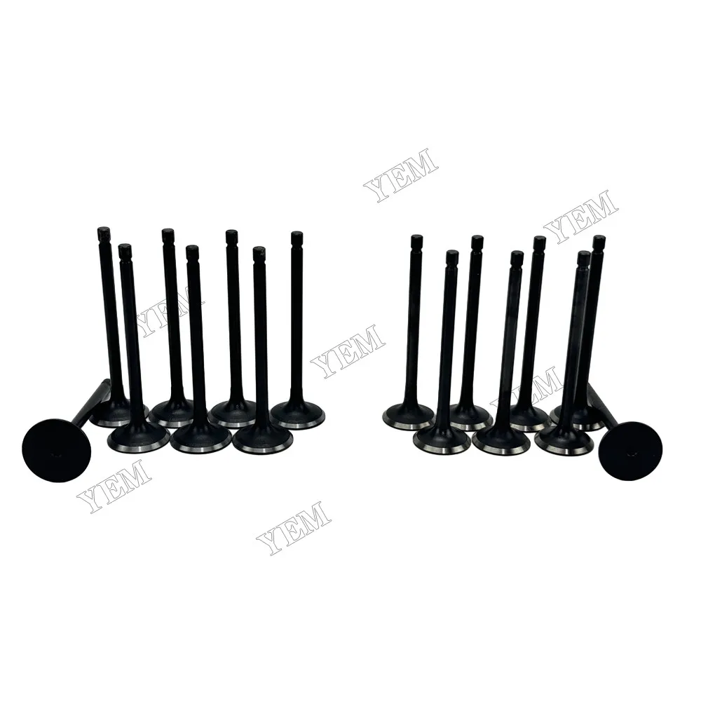 Intake and Exhaust Valve 137110E010 Fit for Toyota 2GD Engine 4