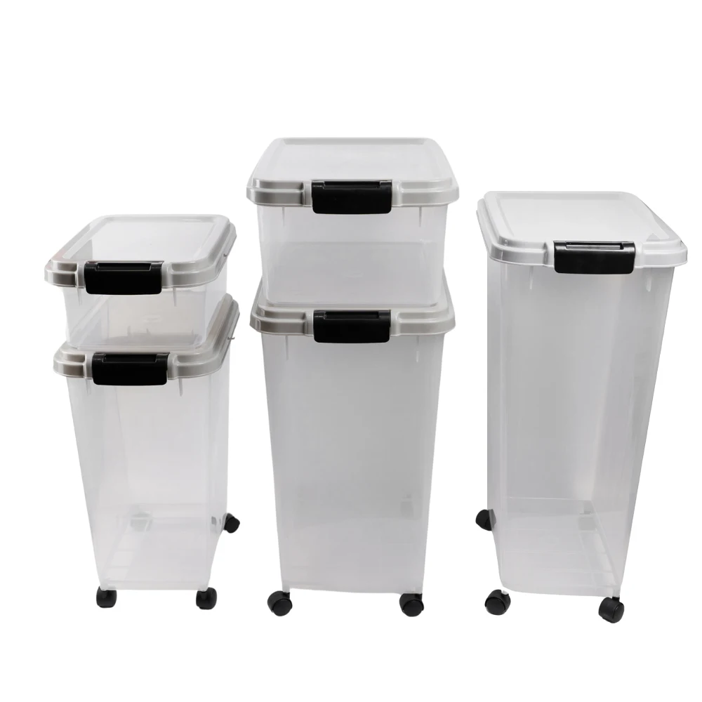 Пластик 40 л 30 20 36 герметичный контейнер для хранения кормов кошек и собак