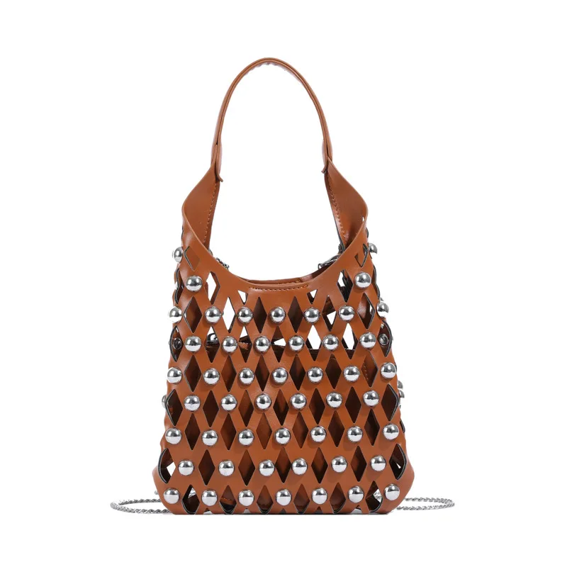◆typeservice◆ Beaded Handmade Knitted Bag Silver OSTA15SIF hqdefault.jpg