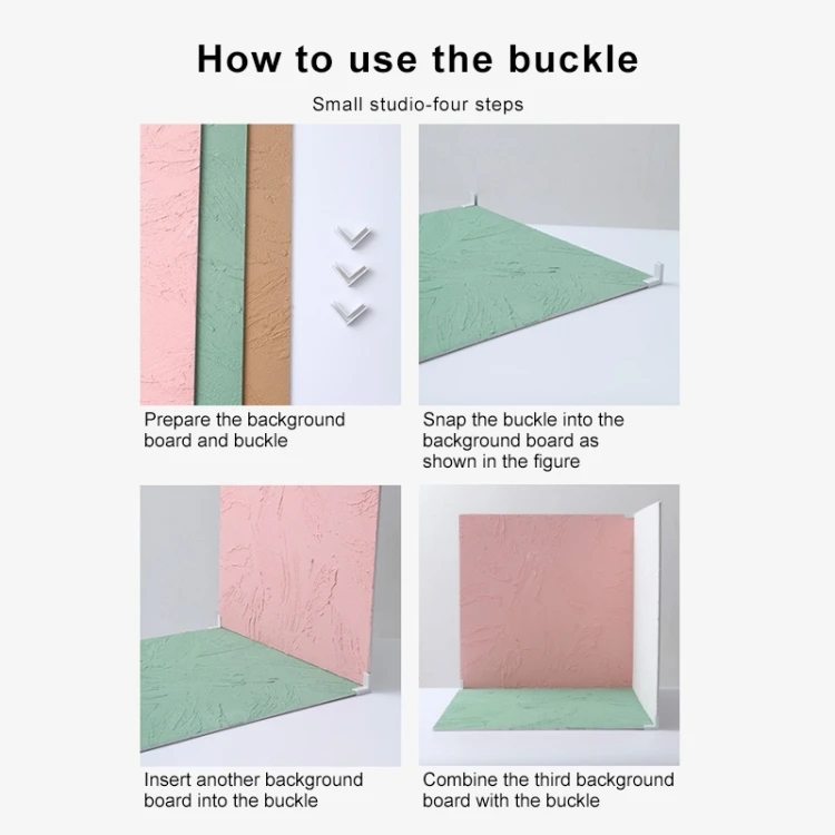 Stock Offer 60 X 60cm PVC Backdrop Board Coarse Sand Texture Cement Photography Backdrop Board
