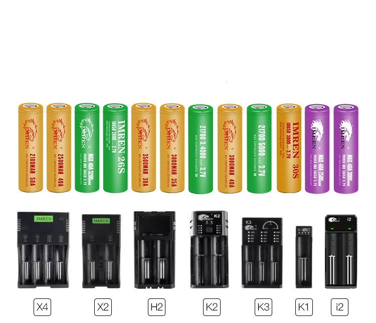 18650 3000mah flashlight Battery imren 40A 3000mah18650 Low Price High Quality 18650 3000mAh 3.7v Li-ion Cell battery