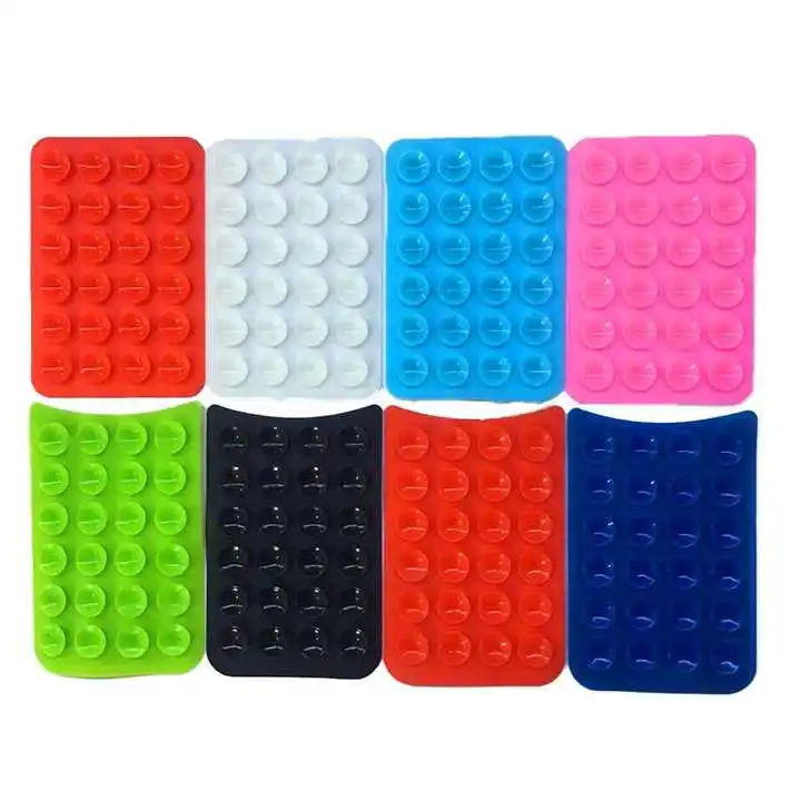 Custom Anti Slip 24 Cup Silicone Suction Cup Silicone Suction for Mobile Phone