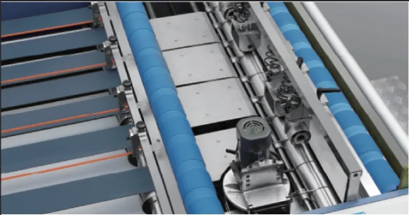 SW-1050GL Automatic High Speed Thermal Film Laminating Machine With Chain Cutter