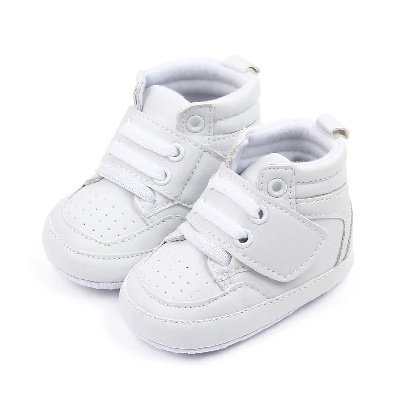 Hot Selling PU Leather Baby Sport Shoes Spring Autumn Prewalker Shoes for Boys details