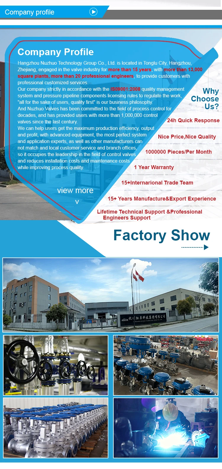 Gate Valve Anti Erosion Stainless Steel Ttype Globe Valve Shock