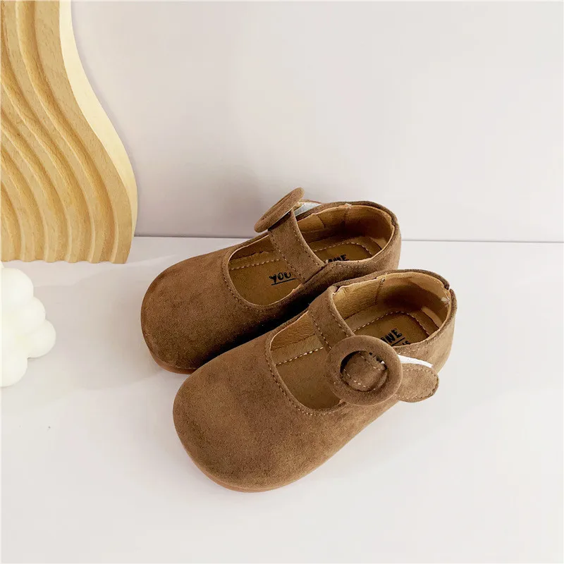 2024 Vintage Spring Autumn Baby Flat Shoes Leather Princess Baby Girl   H47feb0c102834c148d9c349f2b8ff3f7d 