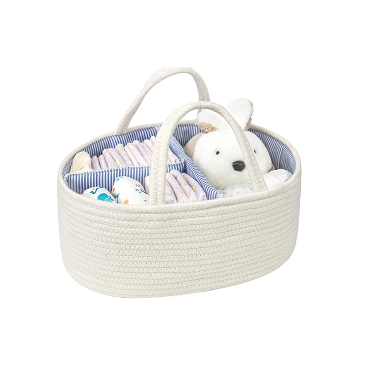 diaper caddy with changing pad