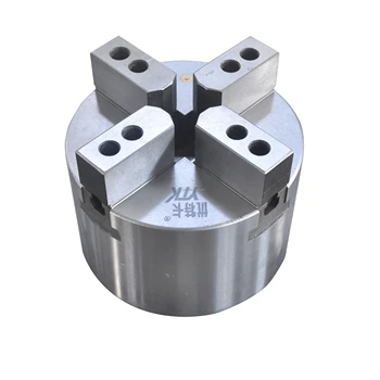 Four-jaw Medium Solid Pneumatic Lathe Collet Chuck For CNC Lathe