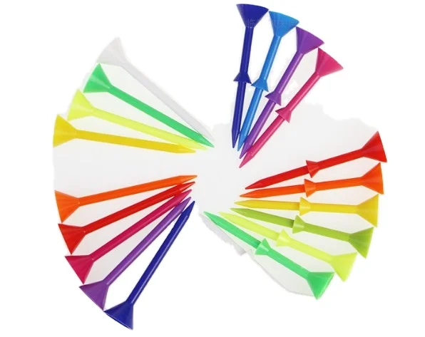 New Design 3 1/4 Inch 83mm Big Cup Martini Glass Style Reduce Friction  Plastic Golf Tees