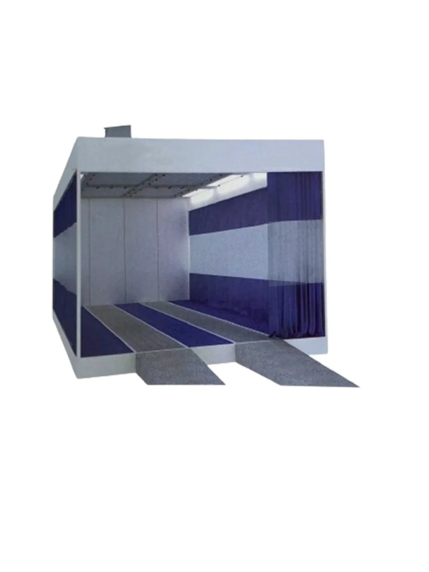 Factory Mobile Pre Preparation Portable Sanding Prep-station Booth With CE