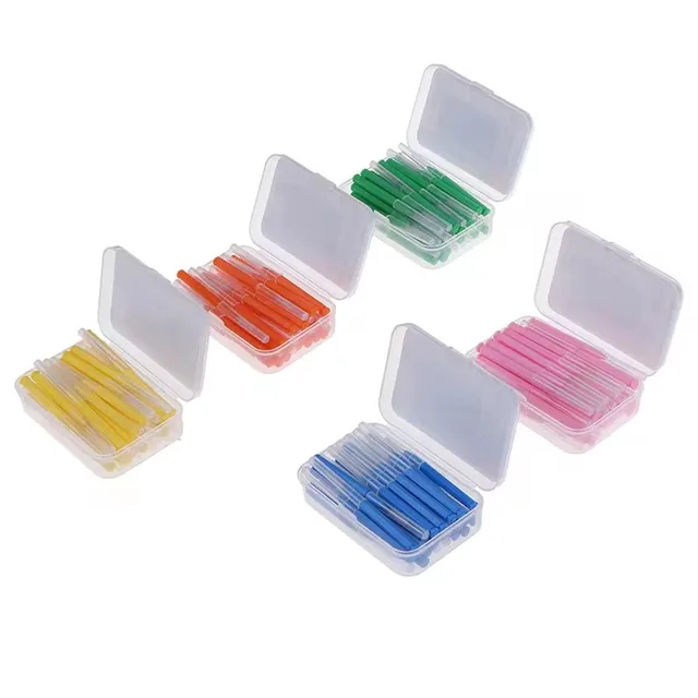 Disposable Toothbrush Toothpick Dental Interdental Brush Eyelash Brow lifting Lamination Brushes Spoolies