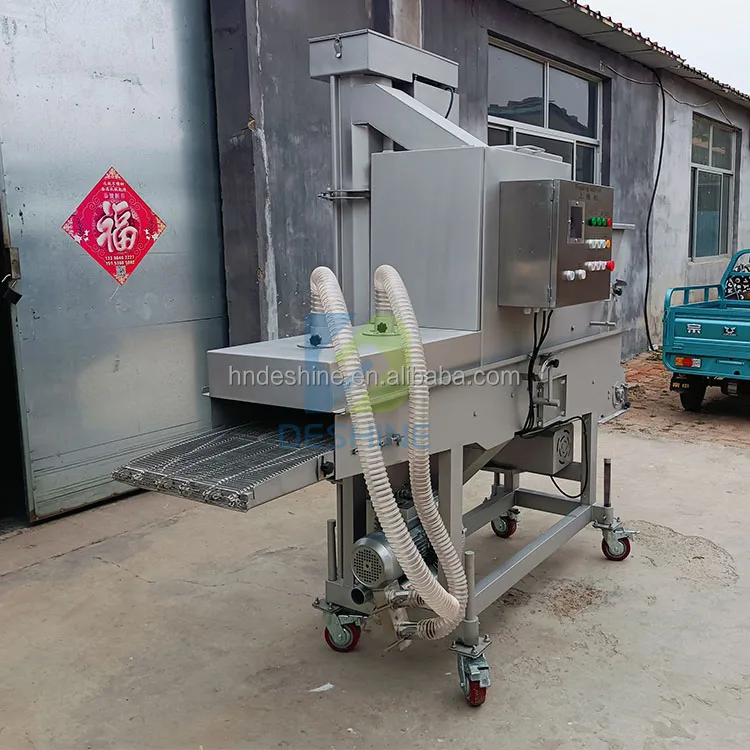 Breading Automatic Machine Bread Crumbs Coating Machine Coating Chicken ...