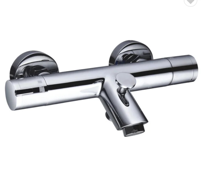 quality round thermostatic bath shower mixer faucet