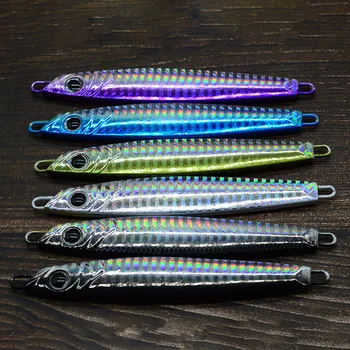 Iron Plate Lead Fish Lure 60 80g Long-Distance Cast Spanish Mackerel Bait Sea Fishing Bass Artificial Biomimetic Fishing – Lure – view 2
