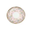 Pink Auspicious Bird's Nest Cup Base Plate