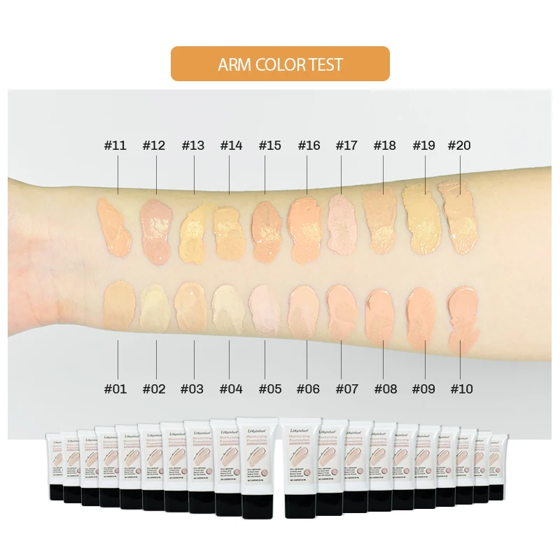 Oem Face Makeup Foundation Waterpoof Ordinary Private Logo Mineral Powder Infallible Foundation for Asian Women