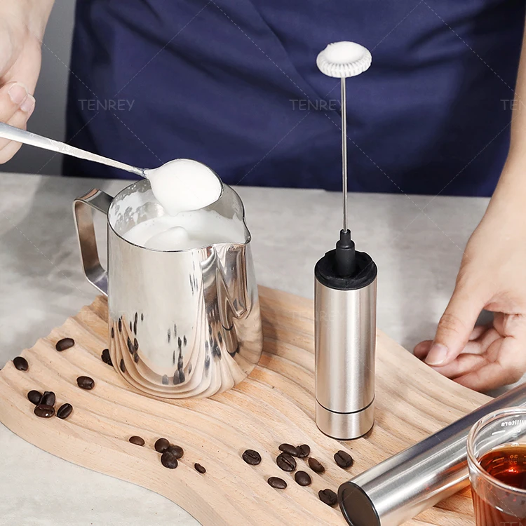Tenrey Camping Stainless Steel Electric Hand Manual Espresso Cappuccino  Coffee Milk Frother - Buy Tenrey Camping Stainless Steel Electric Hand  Manual Espresso Cappuccino Coffee Milk Frother Product on