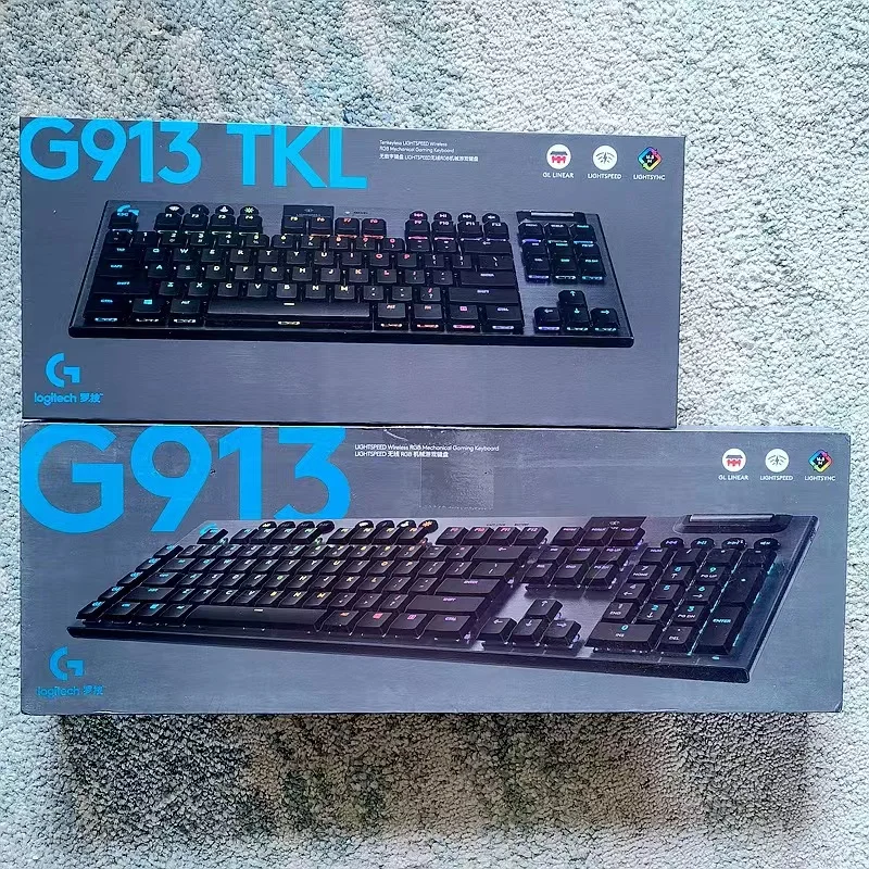 Logitech G913/G913 TKL Wireless RGB Mechanical Gaming Keyboard 