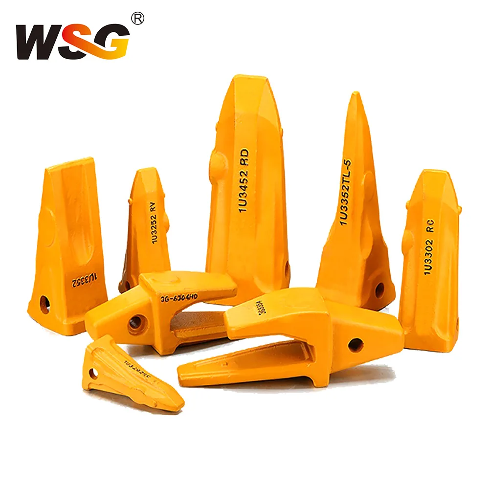S Durable Bucket Tooth 1U3352 for Excavators - WSG Quality