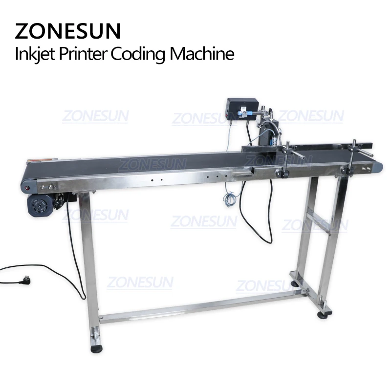 
ZONESUN Высокоскоростной сенсорный китайский цифровой промышленный непрерывный струйный принтер, цена 