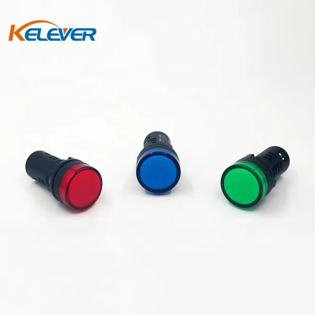 Ad16 Red 240v Led pilot Indicator Light 22mm