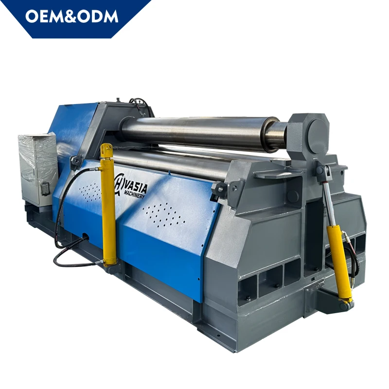 Hot Selling Nantong Teli Brand 4 Rollers Roll Bending Machine Plate Rolling Machine