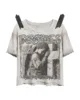 T-shirts-3กราฟิกสีขาวที่กำหนดเอง
