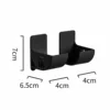 Black [2-pack] OPP