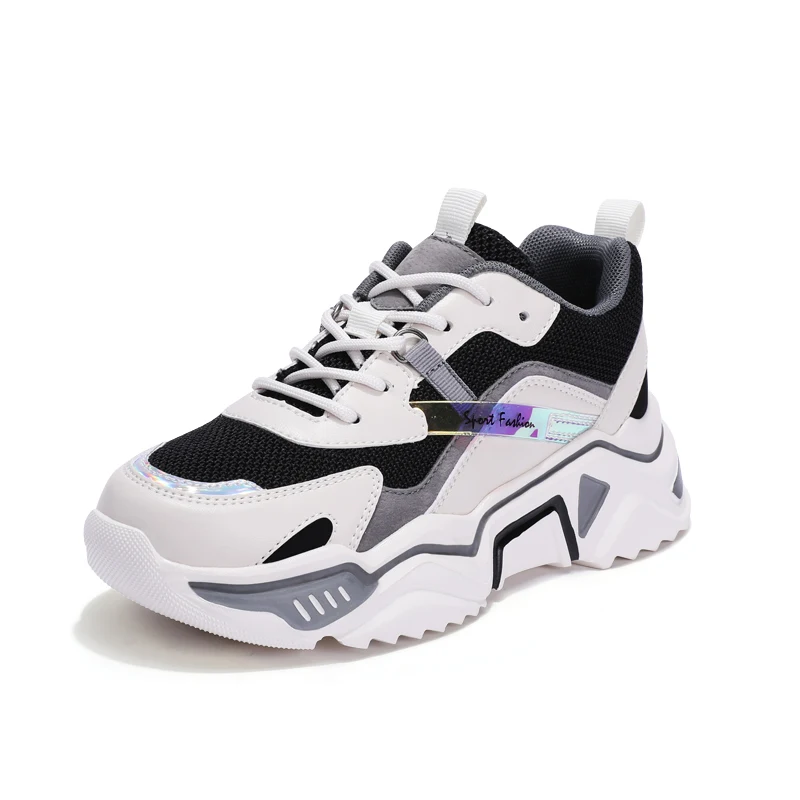 Модная обувь на толстой подошве ins ветер новый стиль deportivos de mujer zapatos