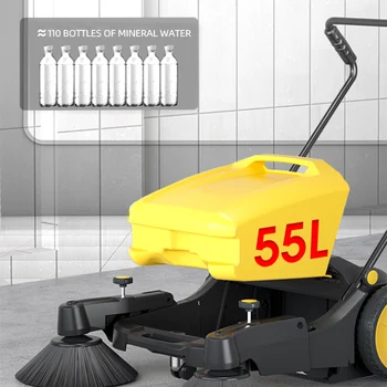 FY-980S  mini manual hand push industrial street road floor cleaning sweeper machine