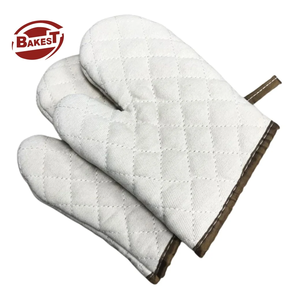 Customizable White Cotton Glove Can Effectively Prevent Burns