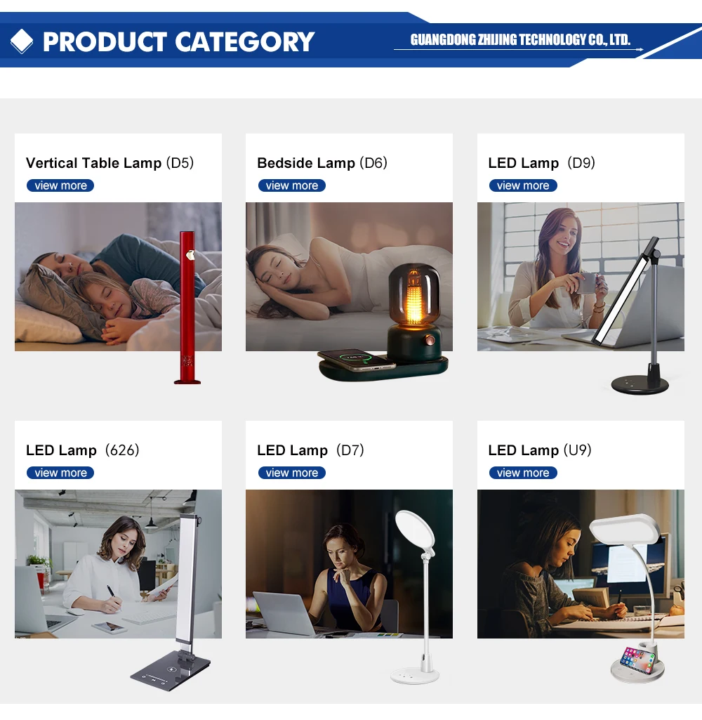 Odm Led Table Factory OEM/ODM Eye Protection Multifunctional Design Foldable Led Desk ...