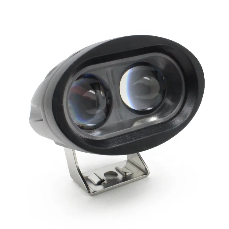 20 Вт 4D объектив LED рабочий свет Светодиодные пятно желтого цвета овальной формы светодиодный фонарь для бездорожья вытачками