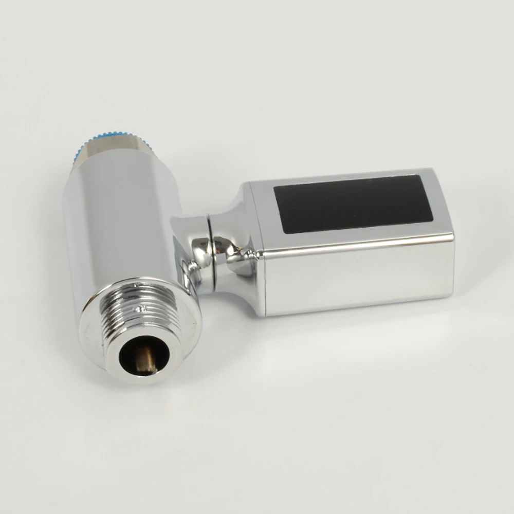 Хромированный светодиодный цифровой термометр с отображением температуры воды в ванной комнате