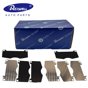 REXWELL OEM 04945-60080 Auto Front Disc Brake Pads Steel Anti Squeal Shim Kit for TOYOTA LAND CRUISER PRADO LEXUS LX570 UZJ200