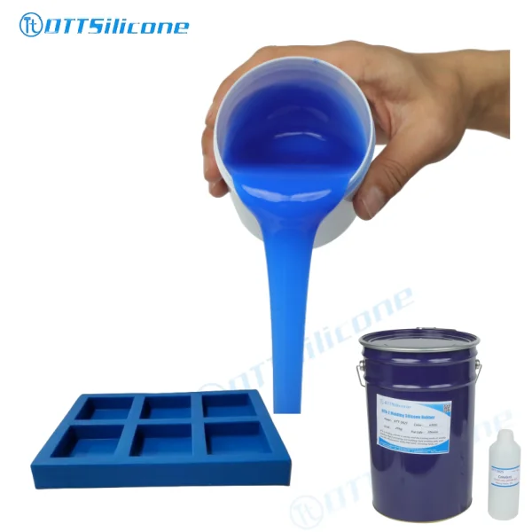 2024 Free Sample Mold Silicone Rubber for Candle Soap Mold Making RTV-2 Silicone Rubber