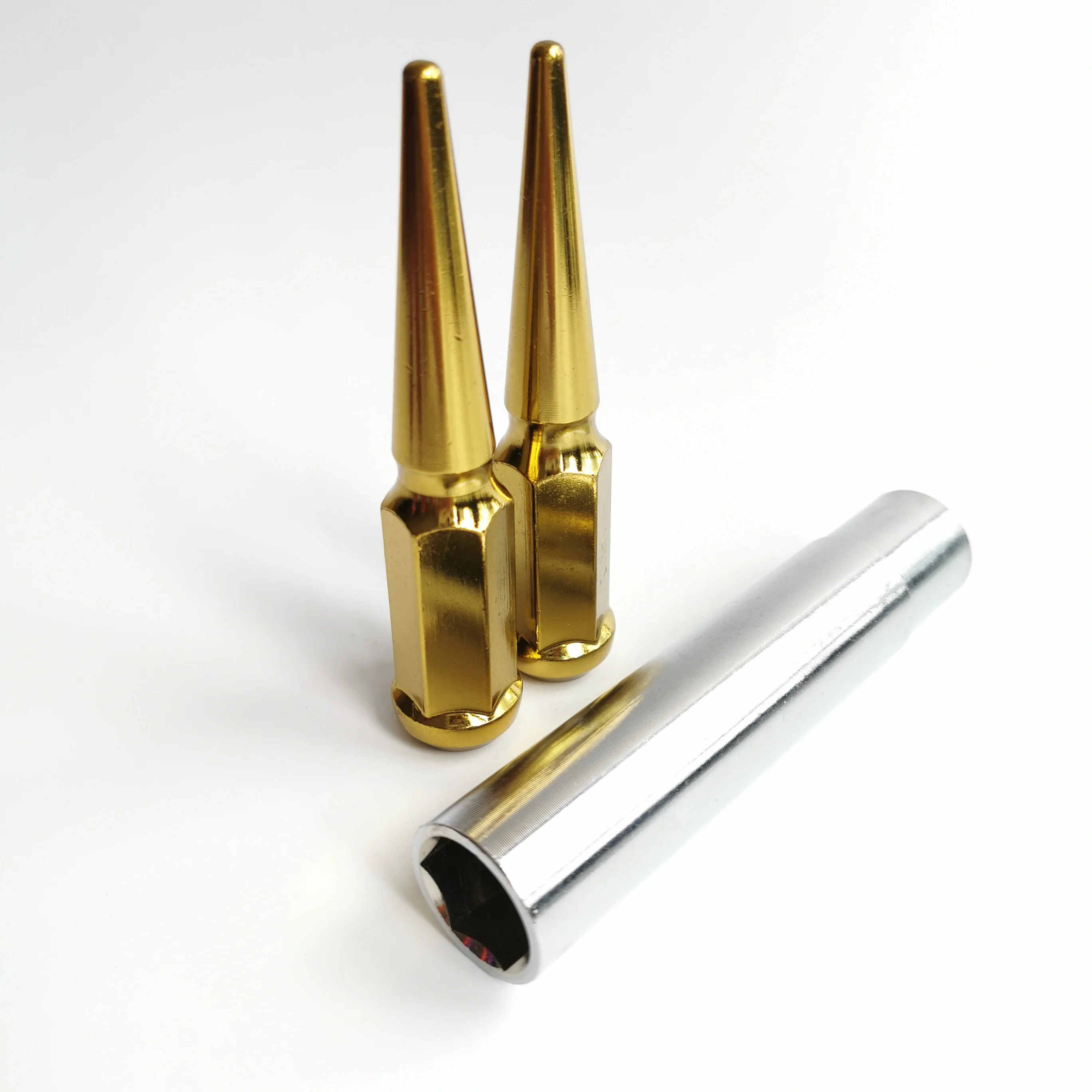 Bullet Racing Car Colorful Spike Wheel Lug Nut and Bolt Hub Modification Nut