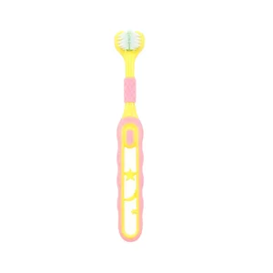 Daily Use Home Customized Toddler Toothbrush Manual Tooth Brush Children Teeth Cleaning Brush for Braces