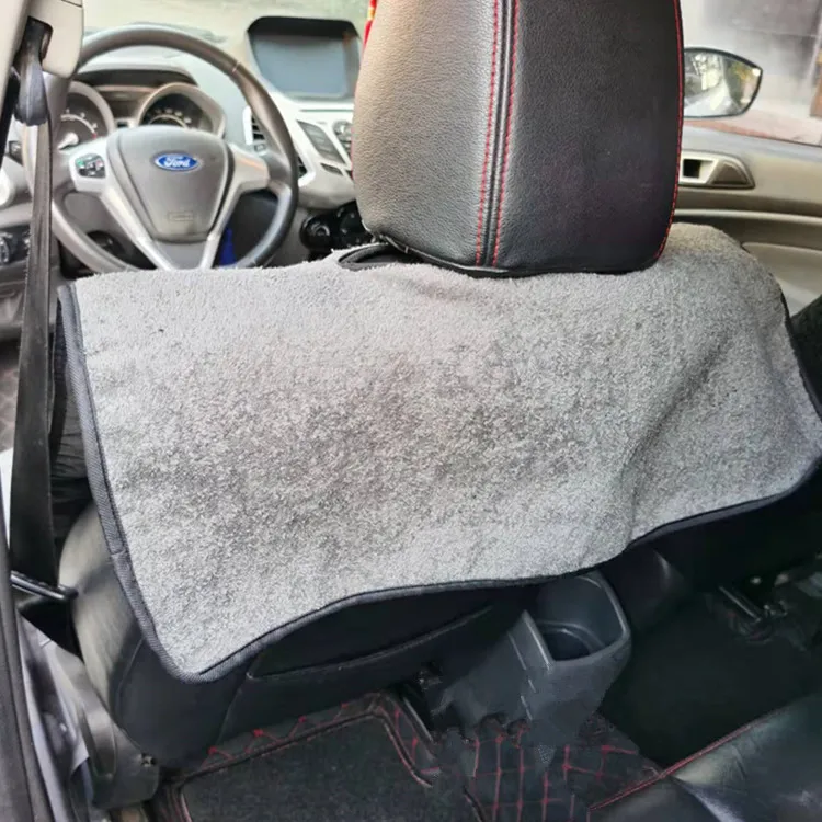 Microfibra Per Lucidatura Auto Asciugamani In Microfibra 1200 GSM - 3 Pezzi 40x40 Cm Per Auto E Pulizie Pulizia Delicata - Foto 5