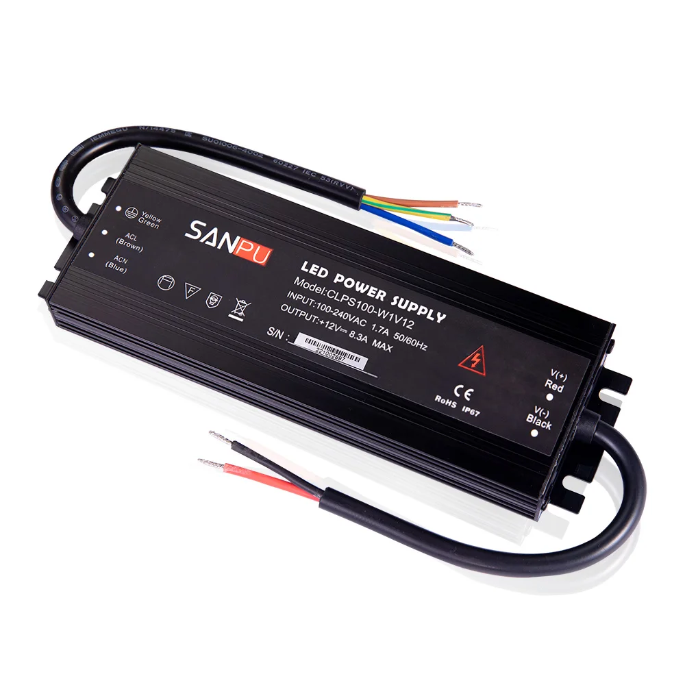 LED Driver for Bulb Lamp Strip Grow Cabinet Downlight Ceiling Panel Light TV Led Transformer Waterproof LED Power Supply