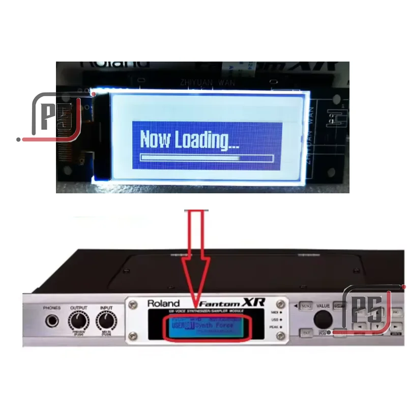 New Roland Fantom XR Screen OLED LCD Display Replacement
