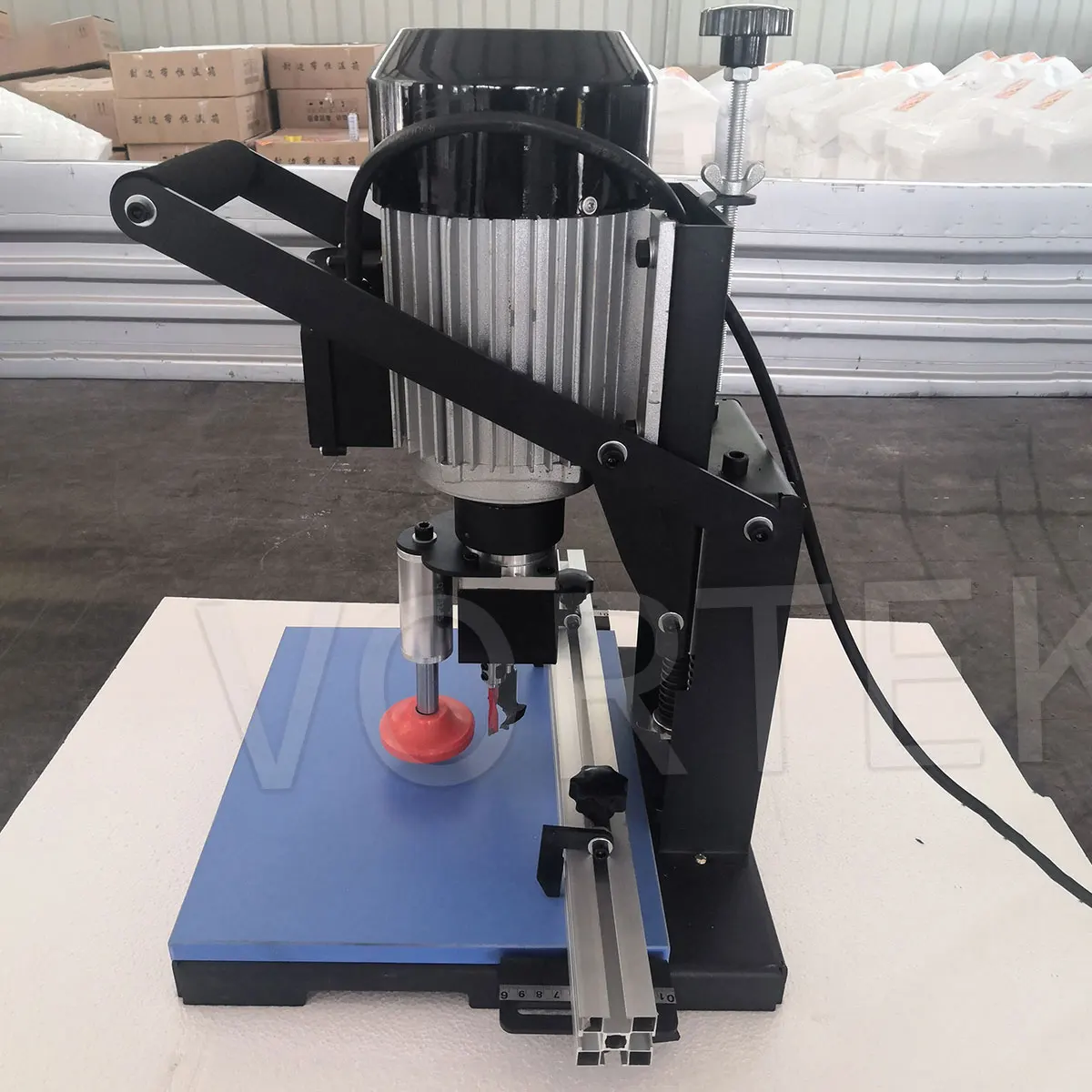 Portable Wood Boring Machine with Manual Cabinet Door Single-Line Hinge Drilling Factory Furniture for Home Use Office Price