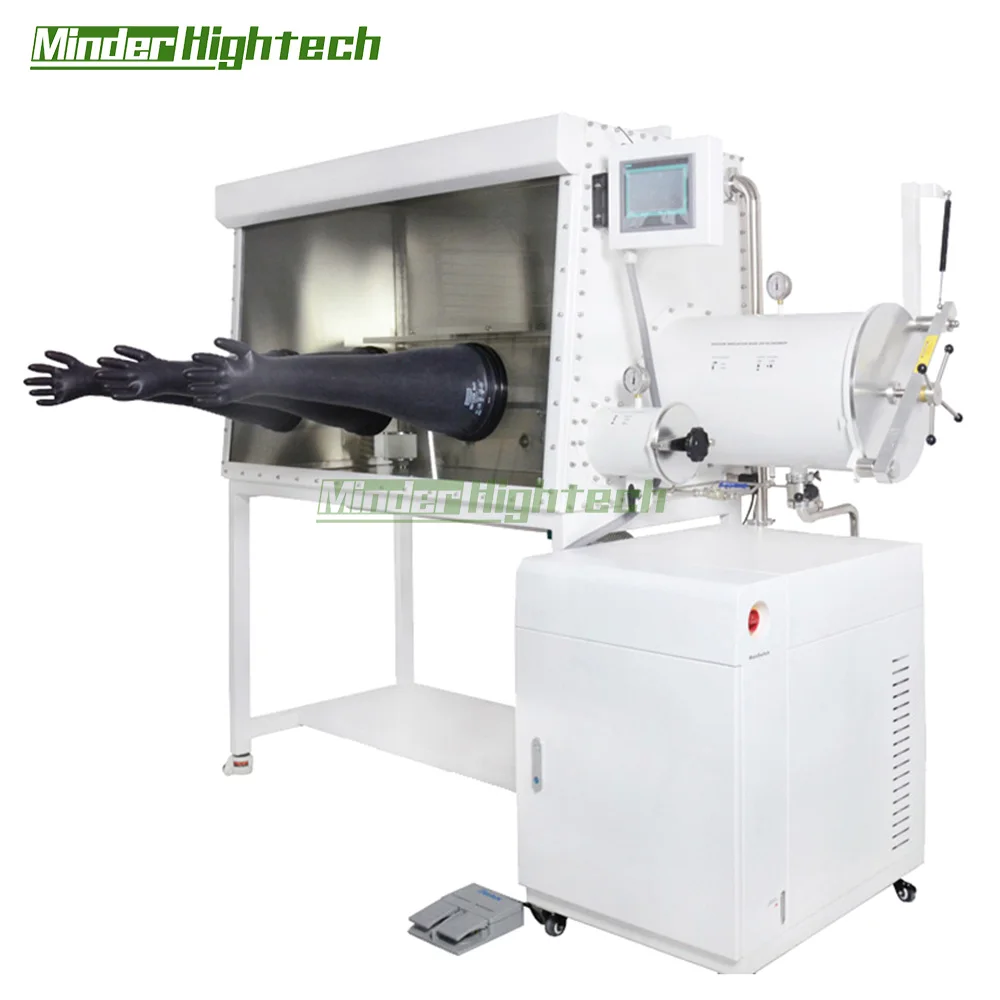 Vacuum Glove Box with 3 Gloves