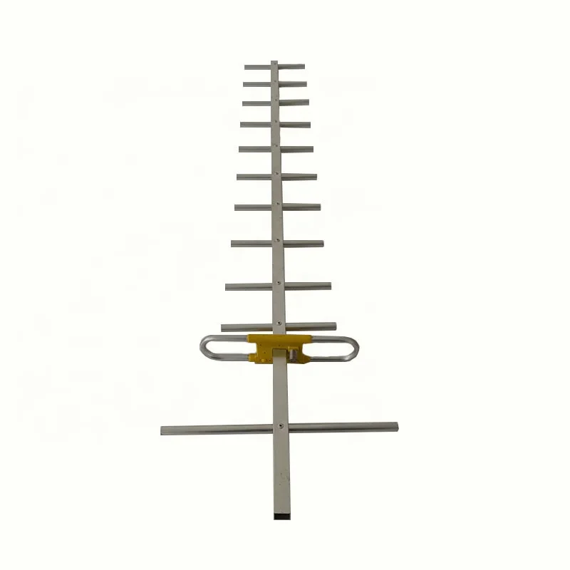 Factory Sales Cost Effective 12 element High Gain TV Signal Receiver Antenna Outdoor Yagi Antenna  HD TV  UHF Antenna