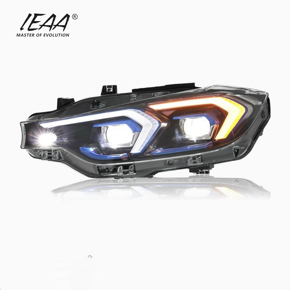 BMW 3 시리즈 F30 F35 헤드라이트 2013-2018 할로겐 제논 헤드라이트용 G20 LCI LED 헤드라이트로 업그레이드