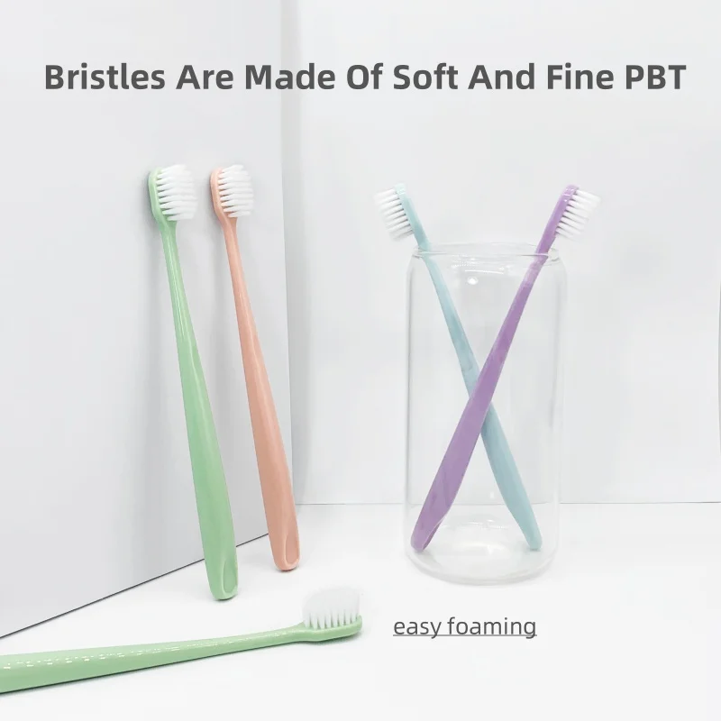 UUYP 4Pcs Toothbrush Set New Design Extra Soft Bristle Reusable Oral Cleaning Plastic Cases for Kids and Adults Home Use H48119c3170494277983f82fd378fc31fV